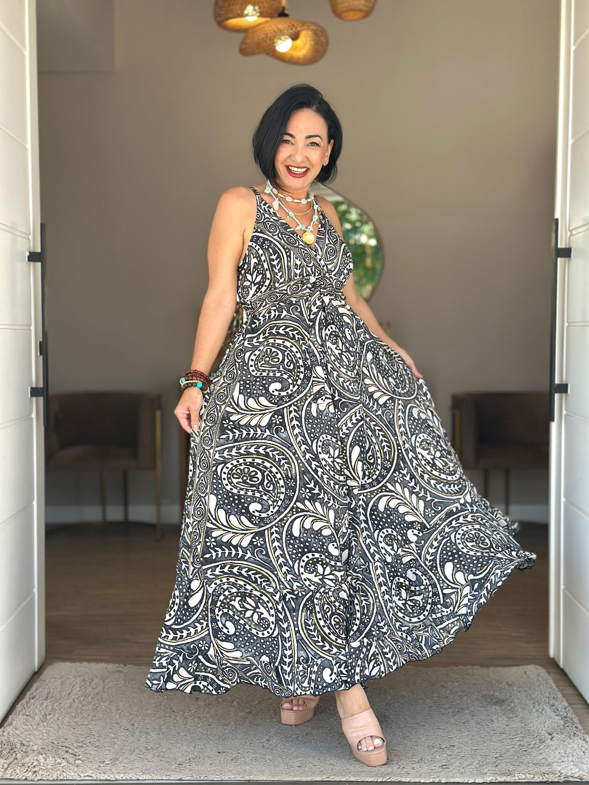 Vestido Indiano Alça