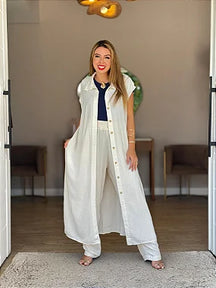 Conjunto Chemise + Calça