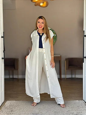 Conjunto Chemise + Calça