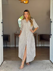Chemise Linho Algodão