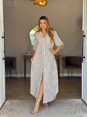 Chemise Linho Algodão