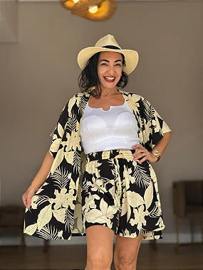 Conjunto Kimono Plus +