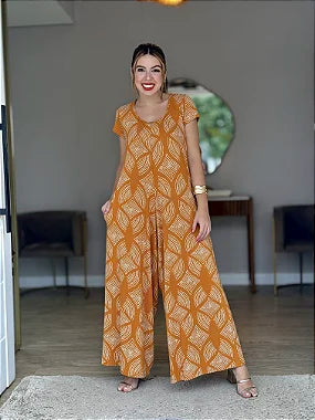 Macacão Estampado