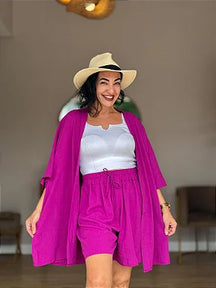 Conjunto Kimono Plus +