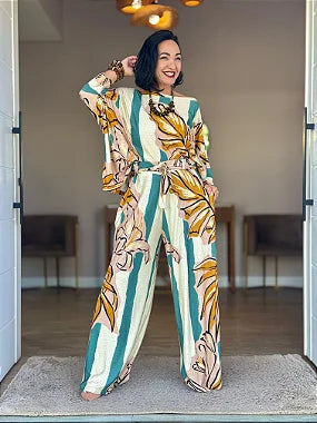 Conjunto Maquinetado Estampado