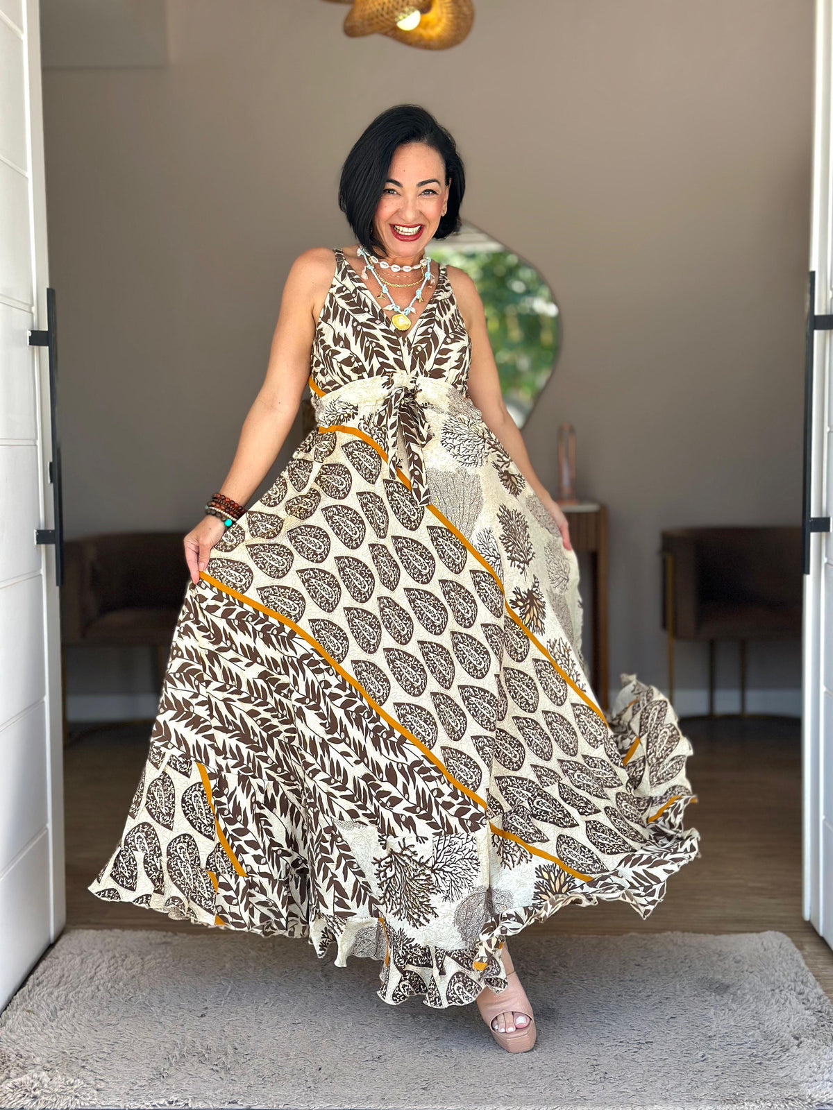 Vestido Indiano Alça