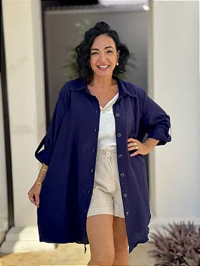 Máxi Camisa Viscolinho
