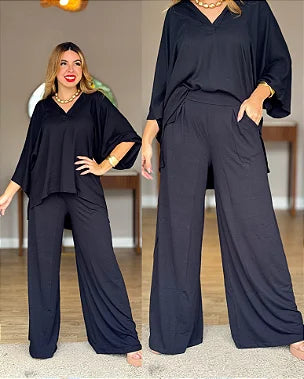 Calça Pantalona Forrada