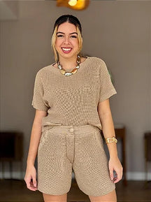 Conjunto Tricô