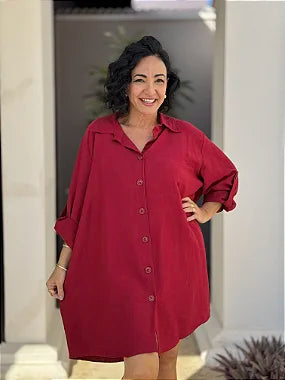 Máxi Camisa Viscolinho
