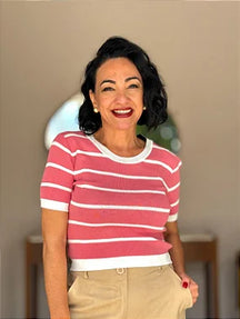 Blusa Modal Listrada Slim - #DESCONTÃO PROGRESSIVO - M3