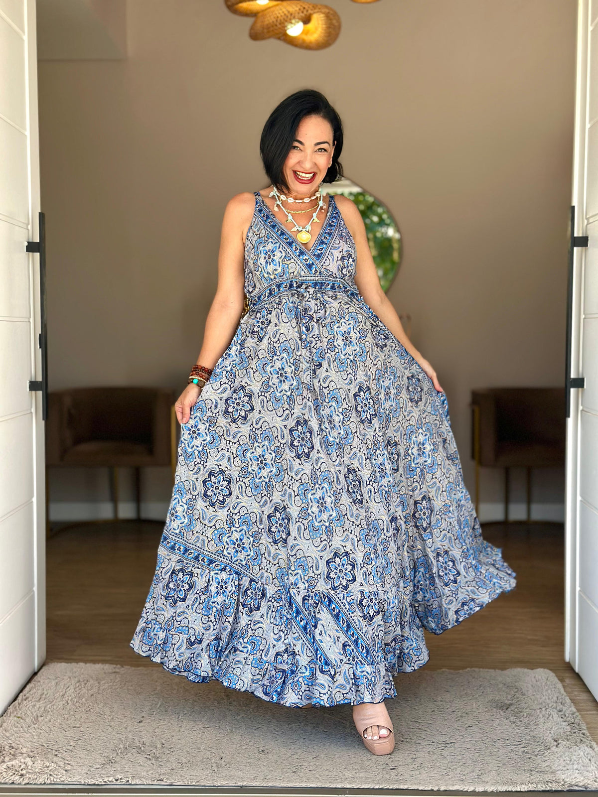Vestido Indiano Alça