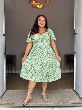 Vestido Floral Curto