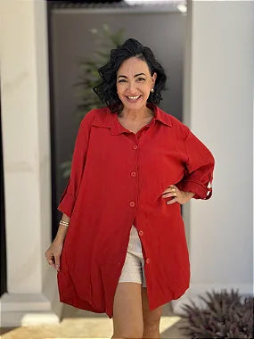 Máxi Camisa Viscolinho