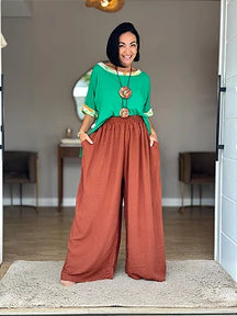 Calça Pantalona Plus