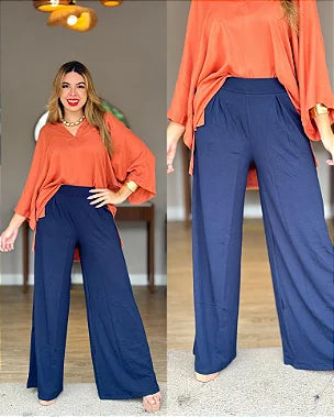 Calça Pantalona Forrada