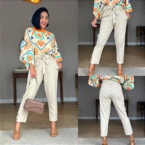 Calça em Linho