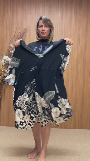 VESTIDO MANGA MOCEGO